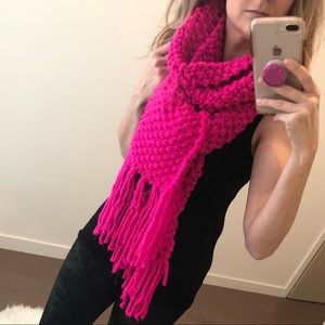 Express Hot Pink Oolong Scarf